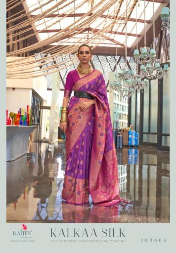 Rajtex Kalkaa Silk catalog handloom saree surat