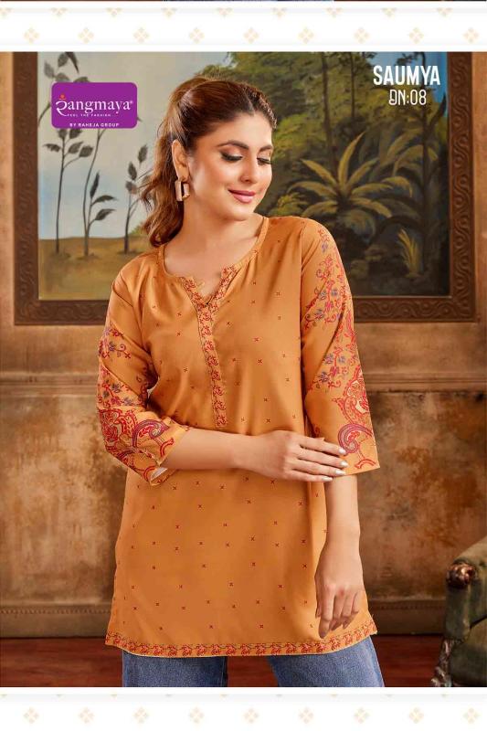 Rangmaya Saumya catalog indian fashion kurtis tunics