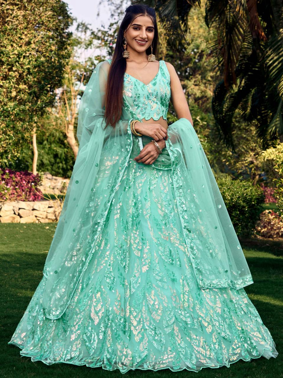 Sabella 5101 Blue catalog blue lehenga online india