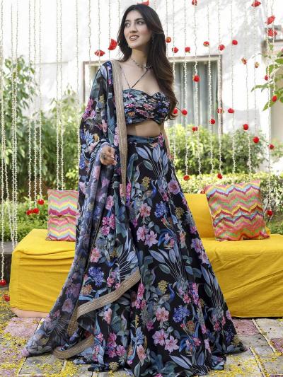 Sabella Botnical 01 catalog latest lehenga fashion in india