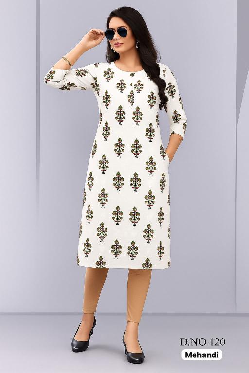 Sabella Rayon white catalog white kurti online india