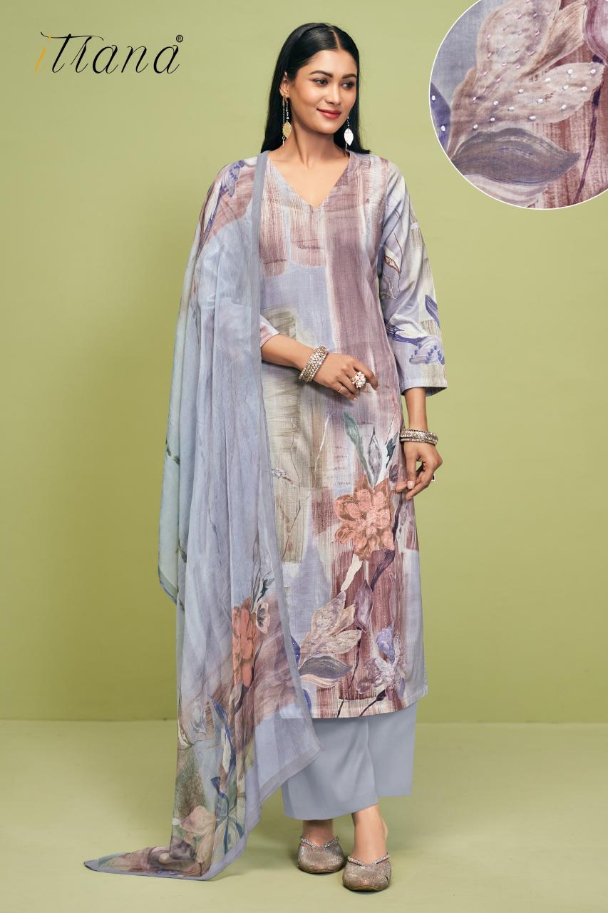 Sahiba Itrana Summer Floral catalog wholesale salwar kameez market in bangalore 