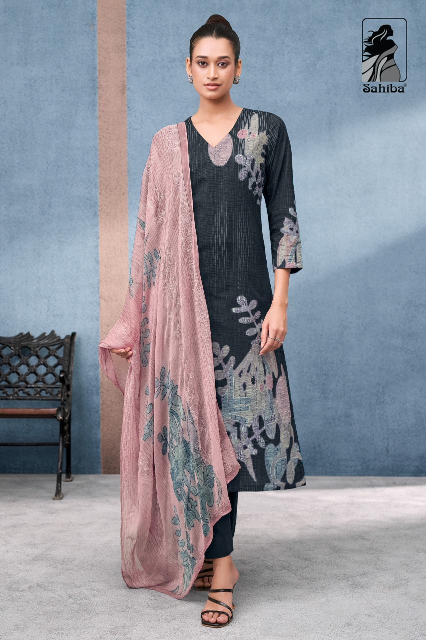 Sahiba Tisya catalog wholesale salwar kameez market in surat