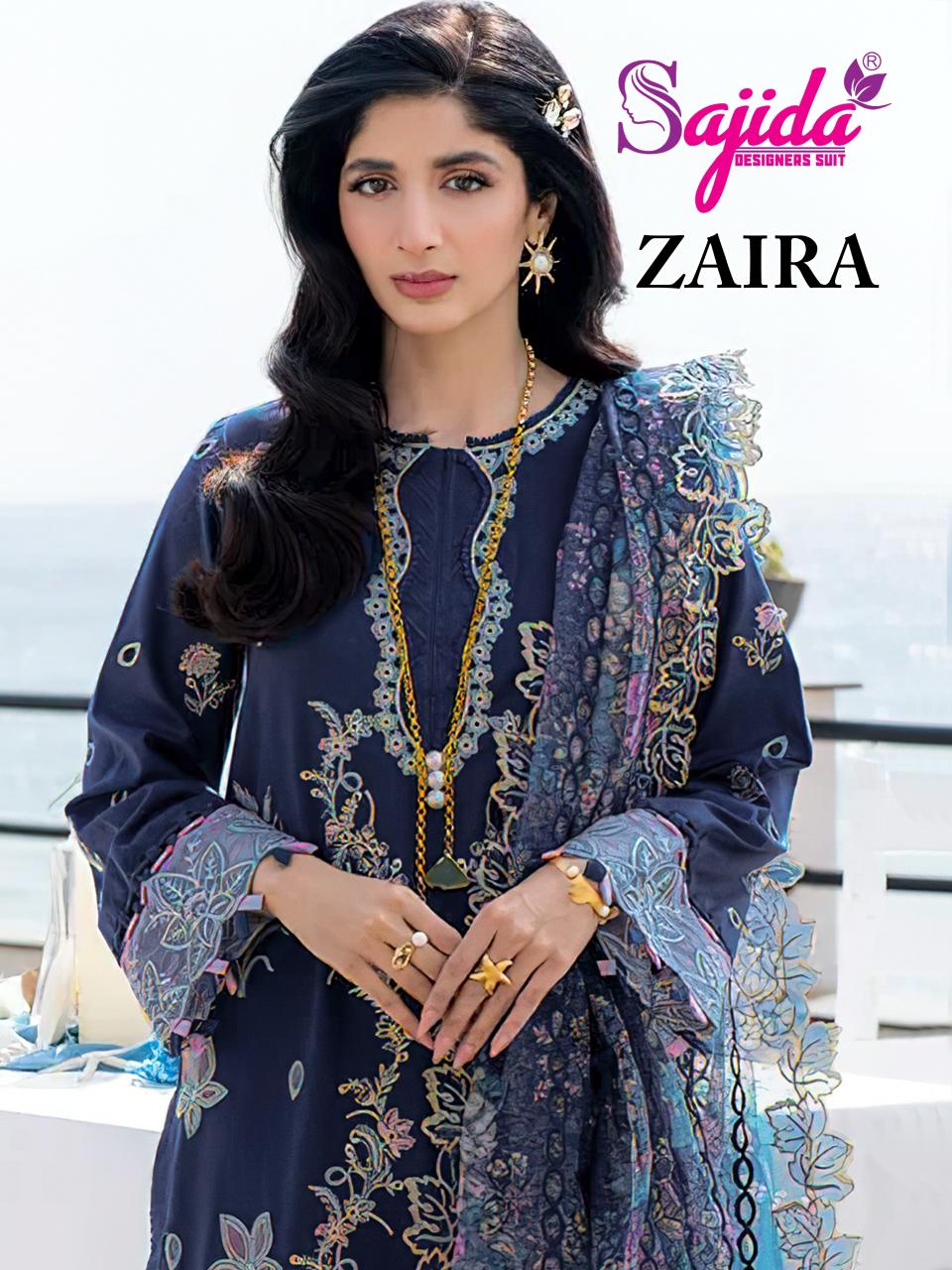 Sajida 1054 to 1056 Catalog pakistani suits wholesalers in hyderabad