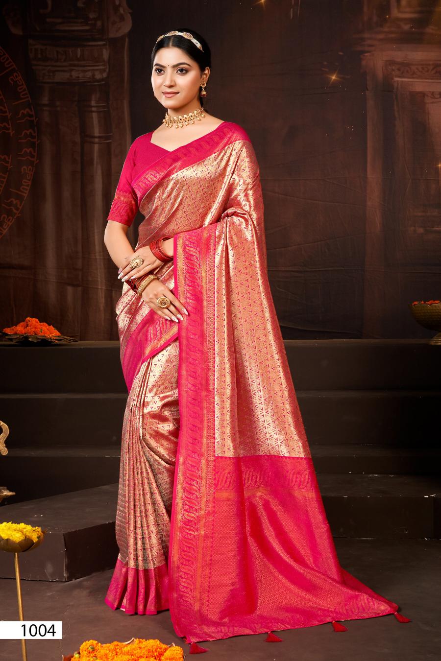 Saroj Deep rekha silk vol.2 Soft Kanjivaram Silk surat with price wholesale
