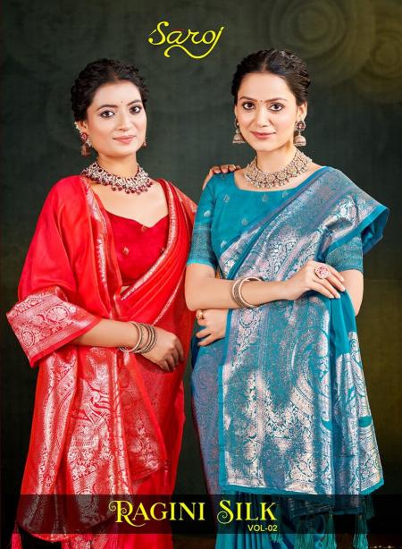 Saroj Ragini silk vol.2 50*600 silk saree surat with price wholesale
