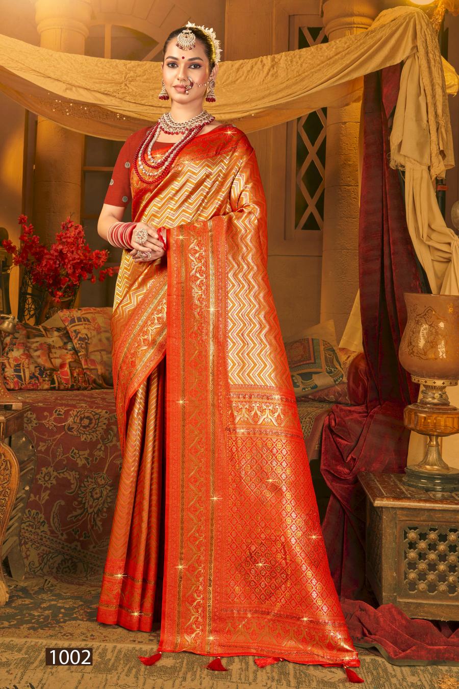 Saroj Vaishnavi silk saroski vol.1 Soft Kanjivaram Silk surat with price wholesale