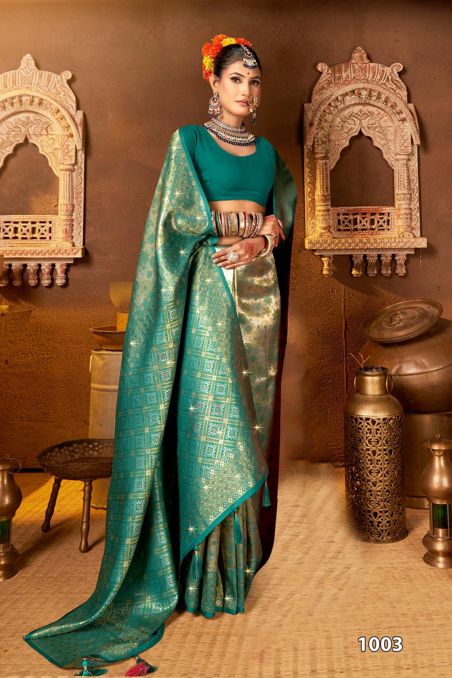 Saroj Vaishnavi silk saroski vol.2 Soft Kanjivaram Silk surat with price wholesale
