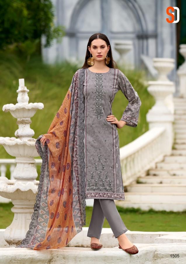 Sharaddha Bin Saeed Vol 15 catalog wholesale market for pakistani suits in hyderabad