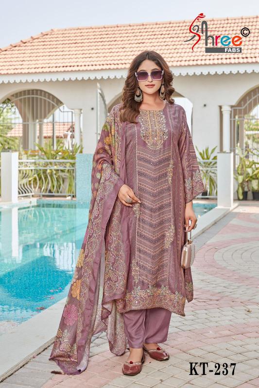Shree Fabs KT 237 catalog pakistani branded designer suits 2025