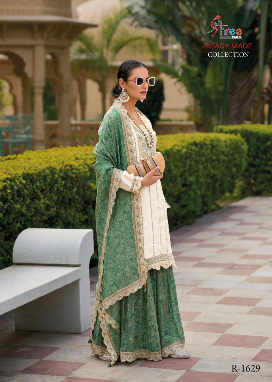 Shree Fabs R 1629 catalog pakistani wholesale suits delhi