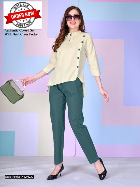 Summer Special VOL.#AT0237 catalog modest co ord sets women