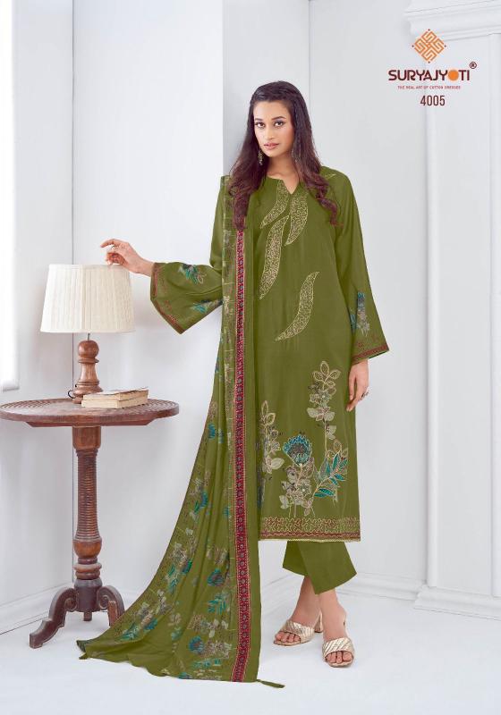 SuryaJyoti Prabha Vol-04 – Dress Material - Wholesale Catalog