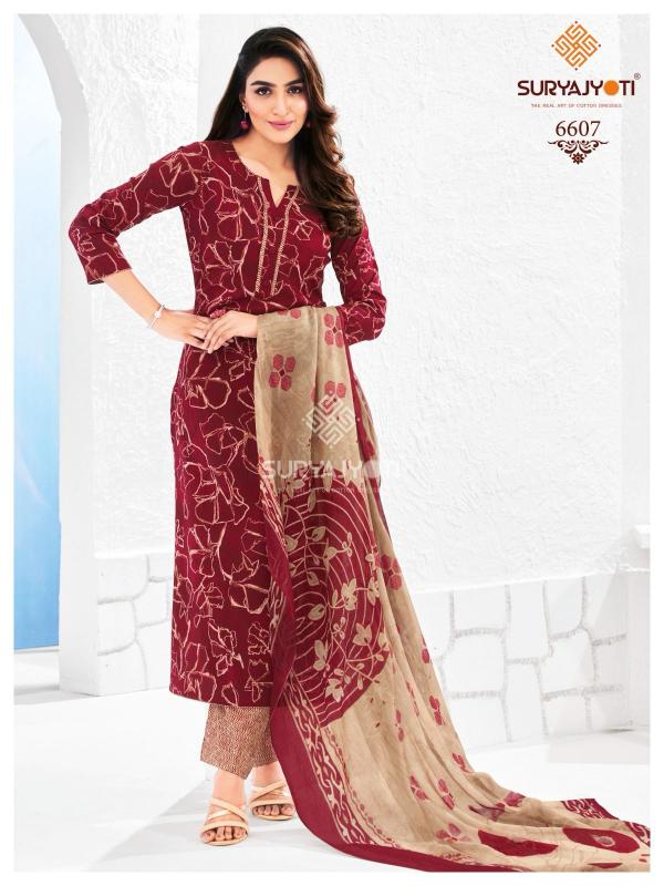 SuryaJyoti Trendy Cotton Vol-66 - Dress Material - Wholesale Catalog