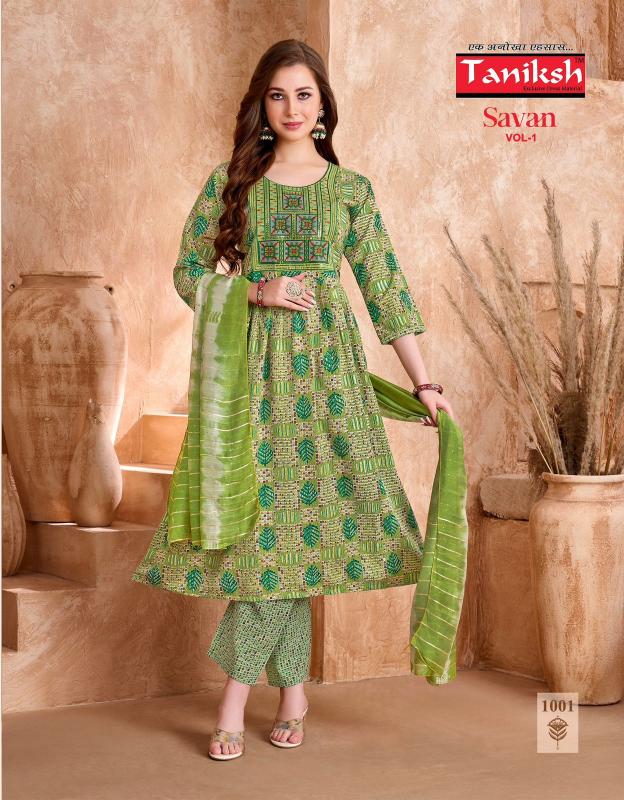 Taniksh Savan vol 1 Catalog ethnic indian kurtis online