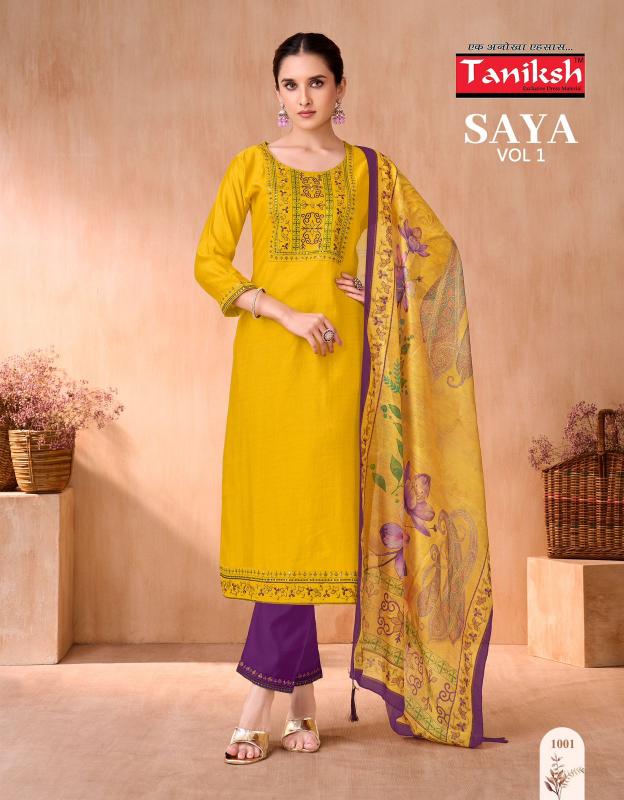 Taniksh Saya vol 1 catalog indian kurti manufacturer