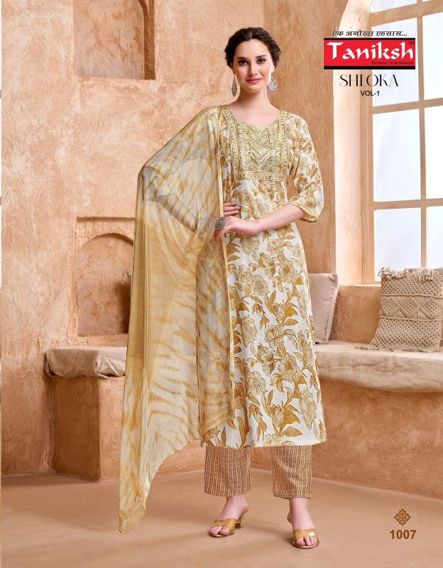 Taniksh Shloka vol 1 catalog buy office wear kurtis online india