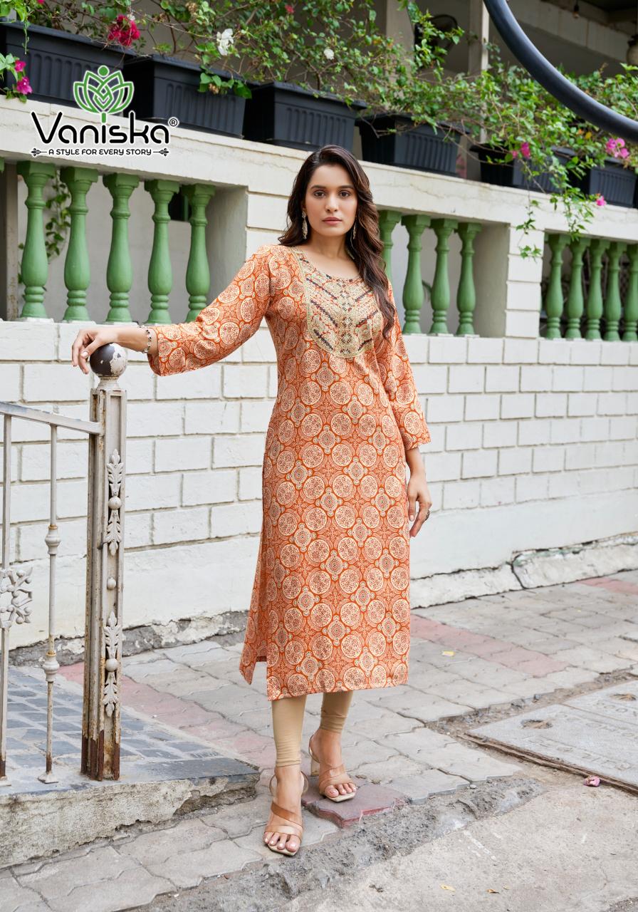Vaniska Charming Vol 2 catalog indian kurti for women usa