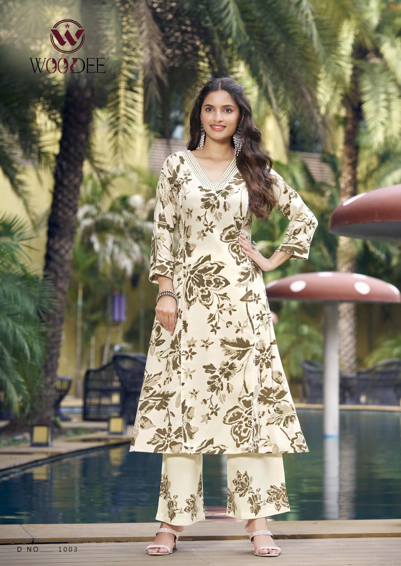 Woodee Payal catalog co ord set women wholesale