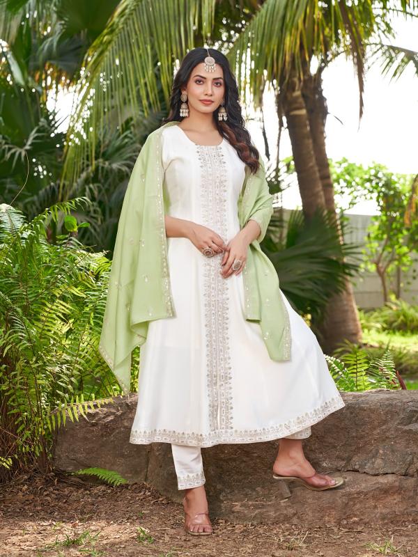 Aanchi Bhavini catalog indian silk kurti
