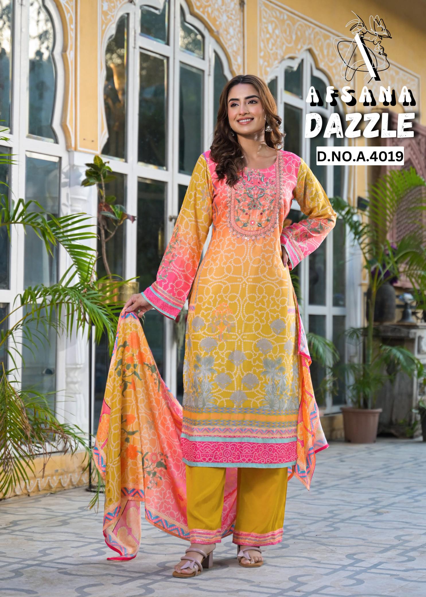 Afsana Dazzle catalog readymade salwar kameez online wholesale