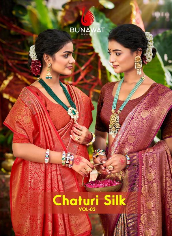 BUNAWAT - Chaturi Silk 03 Dharmavaram Silk Traditional Saree