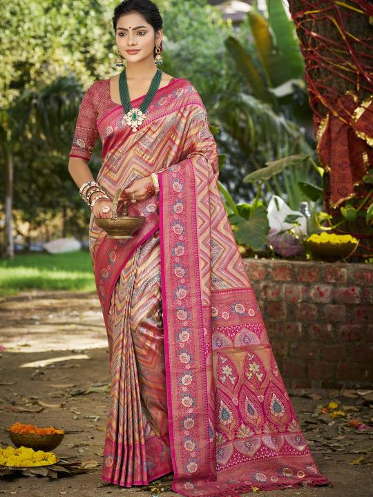 Bunawat Chaturi Silk catalog aura sarees manufacturers in surat