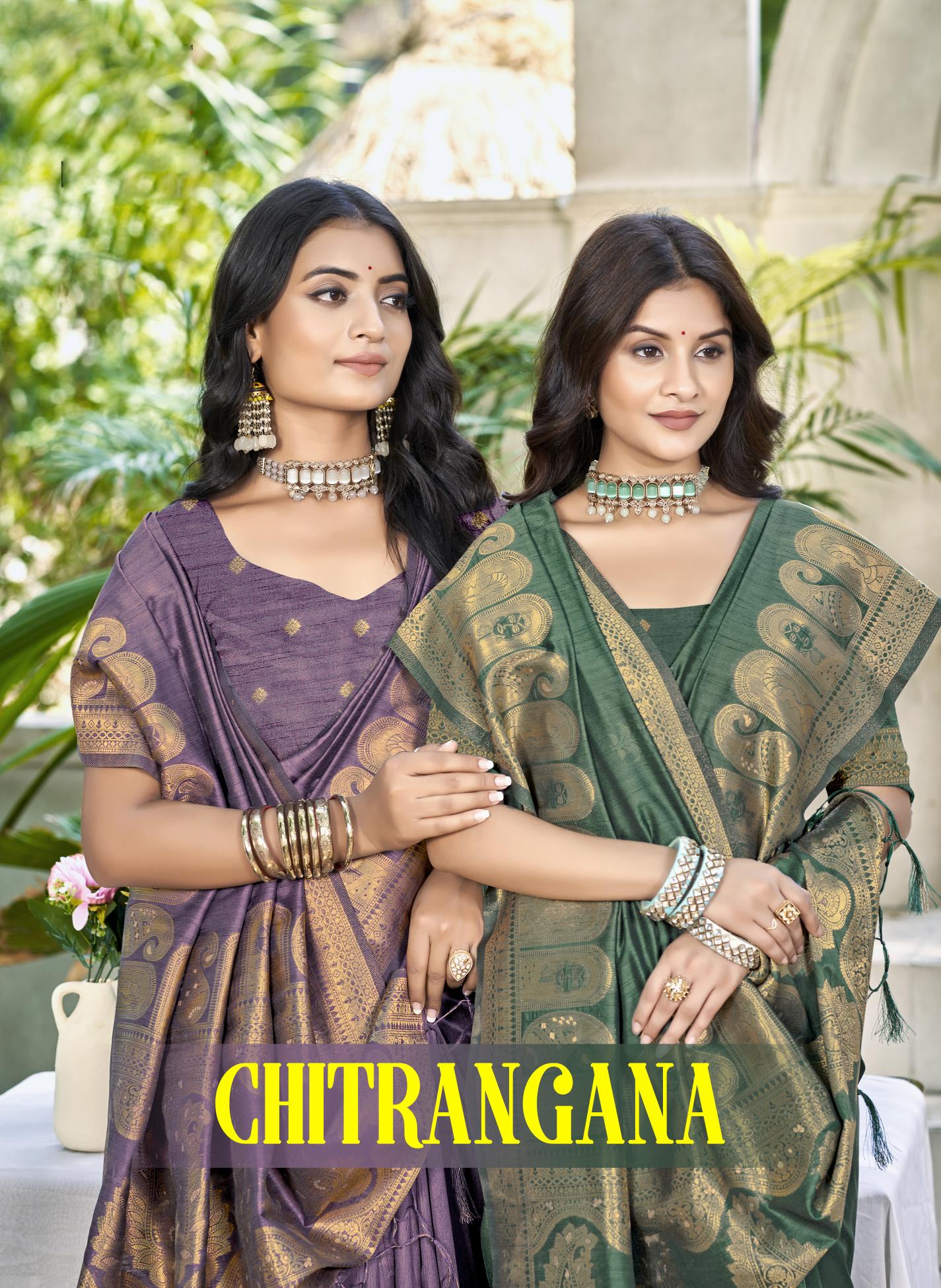 Bunawat Chitrangana   Assam Silk Woven Work Traditional Saree