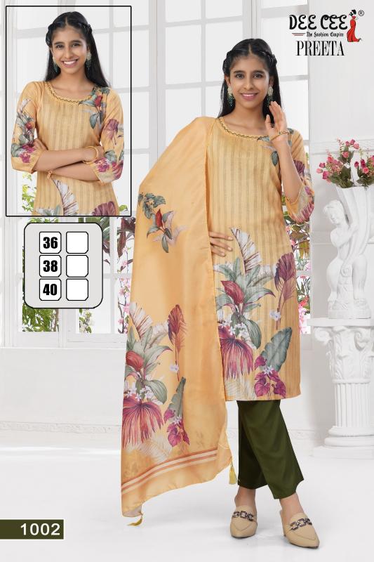 Deecee Preeta cataog kids wear wholesaler ads