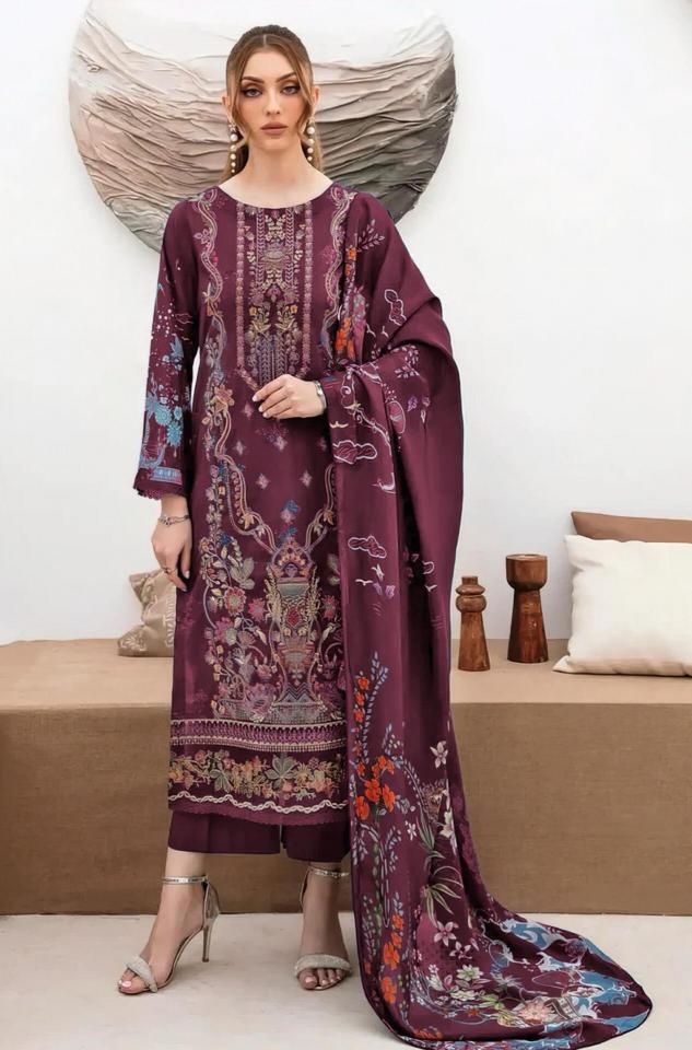 Deepsy Cheveron 15 Catalog Cotton Dupatta pakistani suits in wholesale price