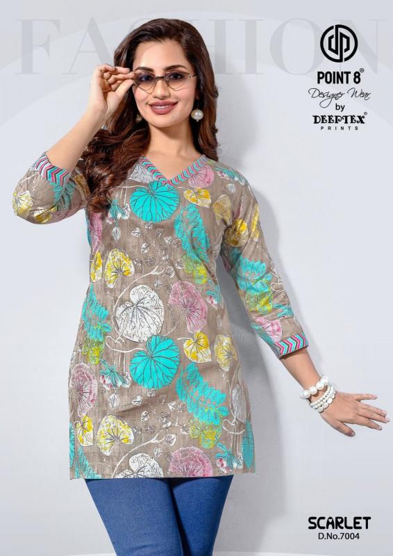 Deeptex Scarlet Vol-7 – Short Tops - Wholesale Catalog