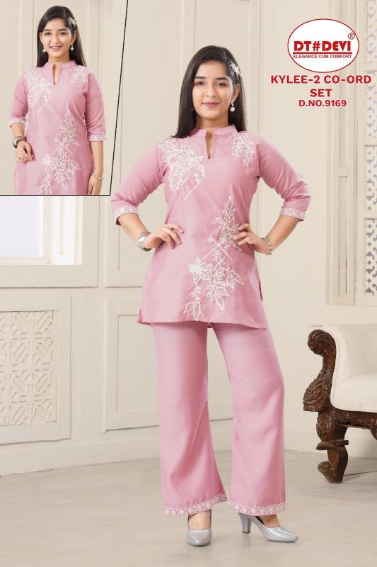 Dt Devi Kylee vol 2 9169 catalog kids wear wholesaler poster