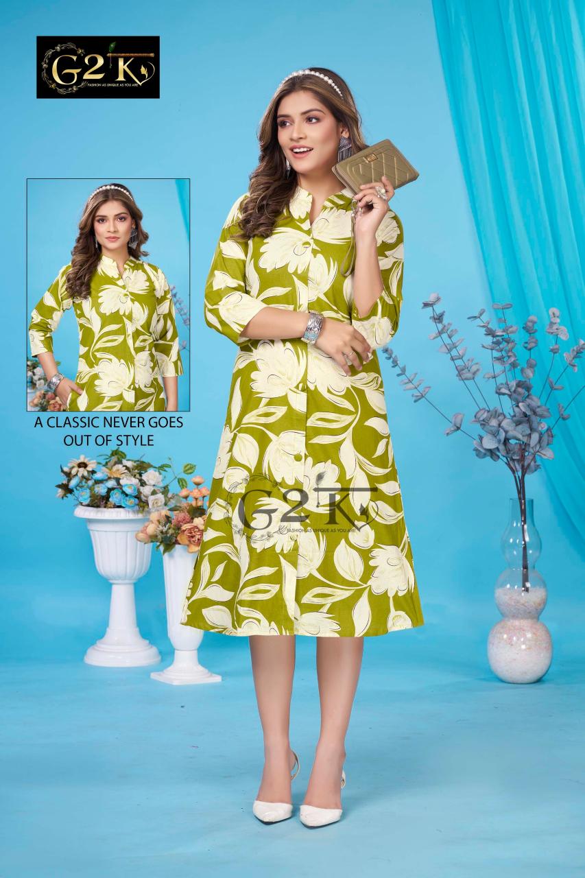 G2K Mahek catalog indian long kurtis
