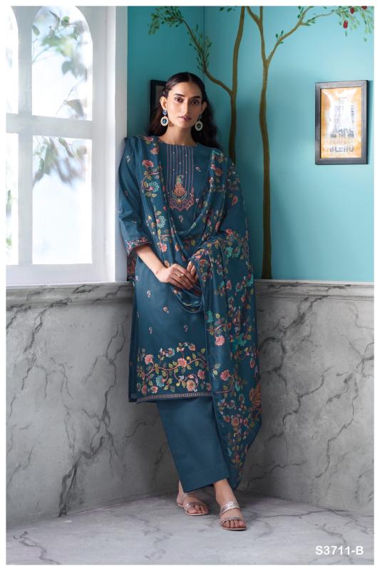 Ganga Azura 3711 catalog wholesale salwar kameez online shopping in india