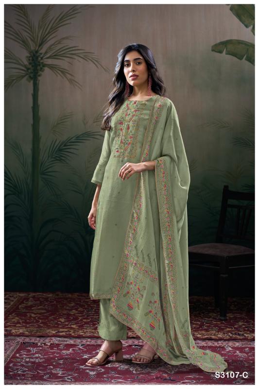 Ganga Dhanvika 3107 catalog wholesale salwar kameez online