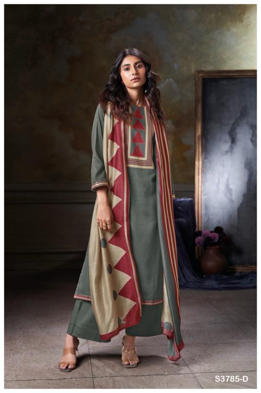Ganga Ishira 3785 catalog designer salwar kameez wholesale in surat
