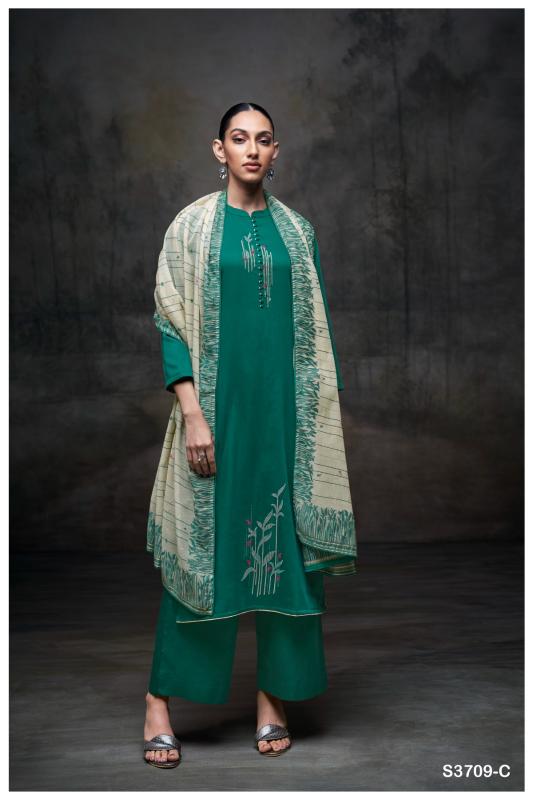 Ganga Meher 3709 catalog designer salwar kameez wholesale in mumbai