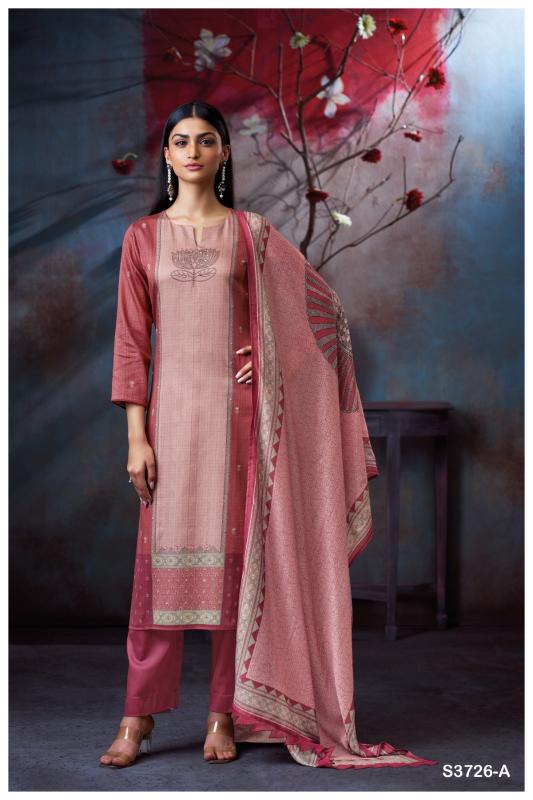 Ganga Raelene 3726 catalog india salwar kameez wholesale