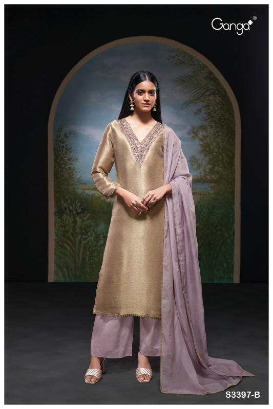 Ganga Siyani 3397 catalog chennai salwar kameez wholesaler