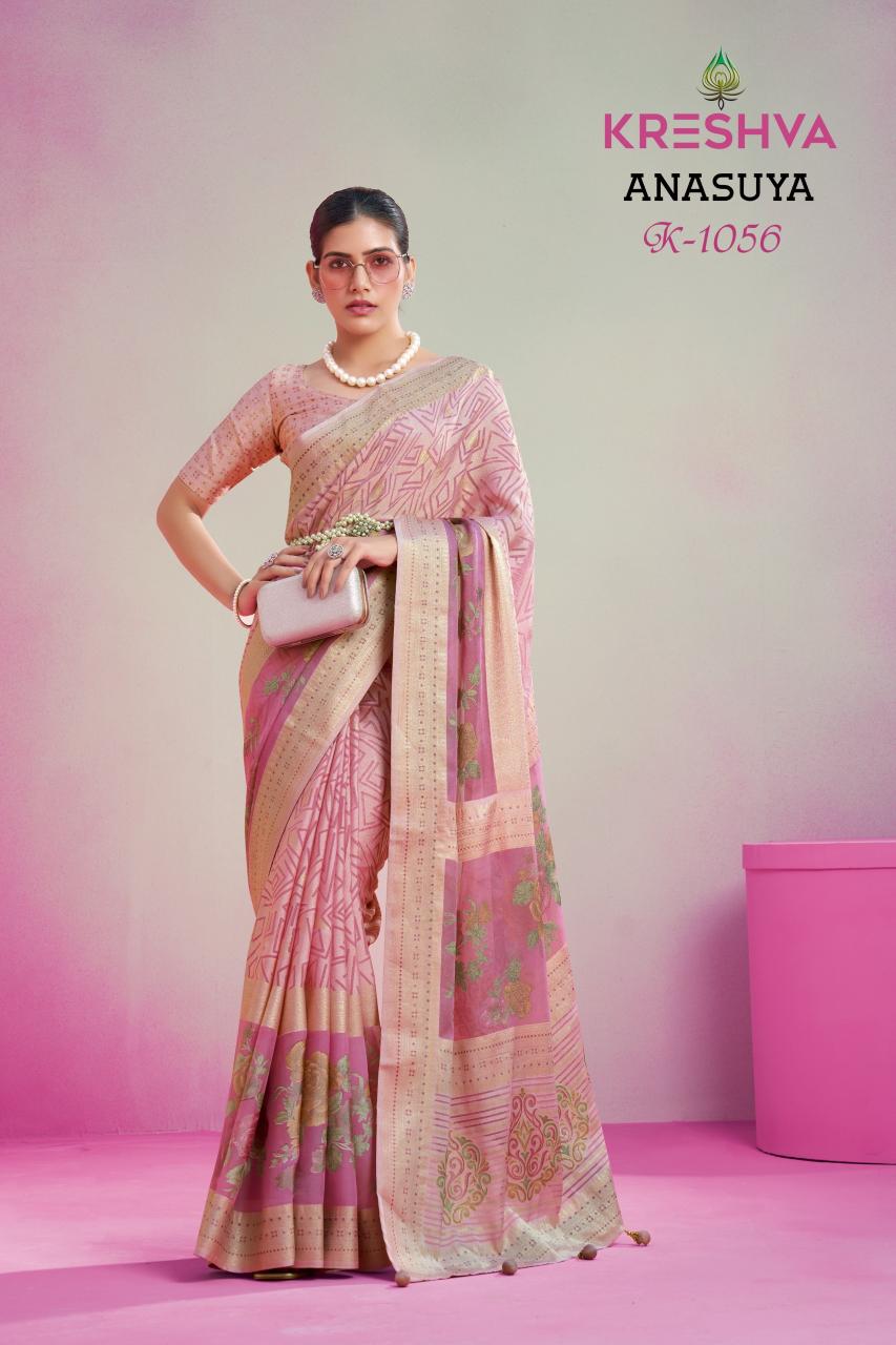 Kreshva Anasuya catalog surat party wear saree