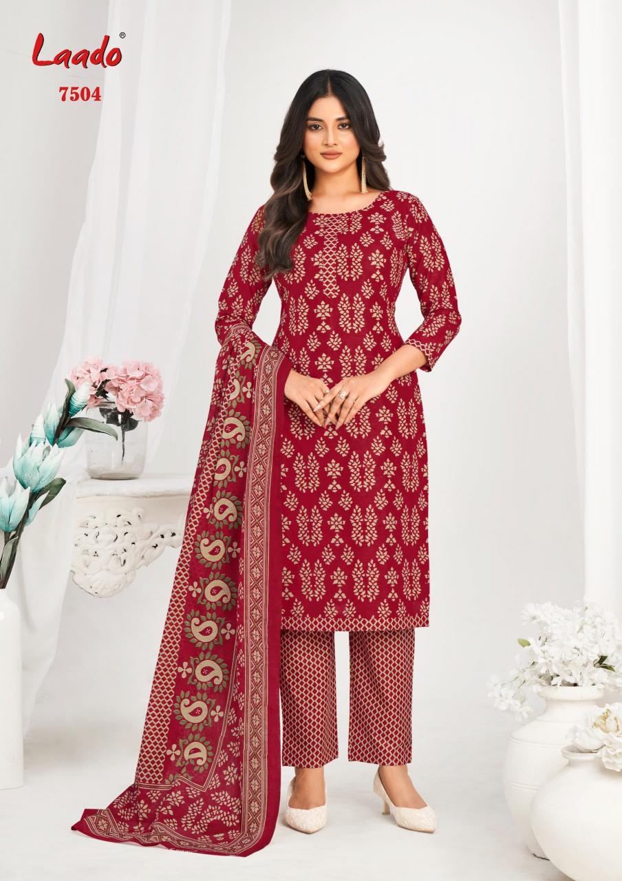 Laado Print Vol-75 – Dress Material - Wholesale Catalog