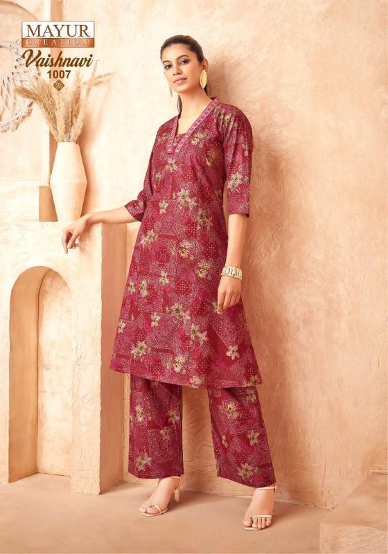 Mayur Vaishnavi Vol-1 – Long A-Line Cord Set - Wholesale Catalog