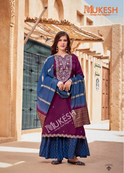 Mukesh Rang Rasiya catalog indian kurti description