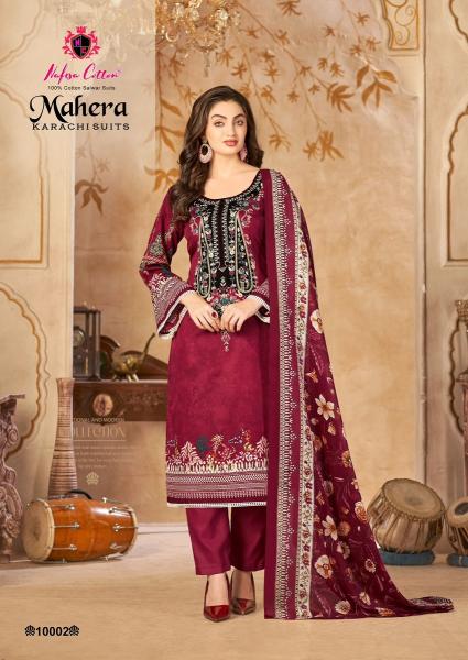 Nafisa Mahera Vol-10 – Karachi dress material - Wholesale Catalog