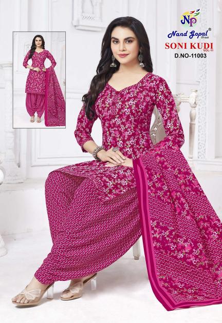 Ng Soni Kudi Vol-11 – Dress Material - Wholesale Catalog