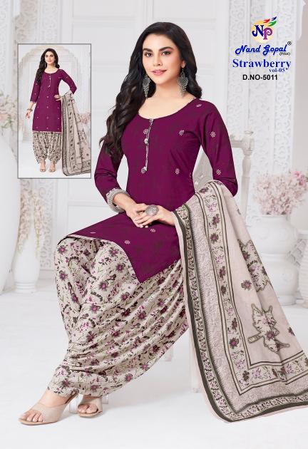 Ng Strawberry vol-5 – Dress Material - Wholesale Catalog