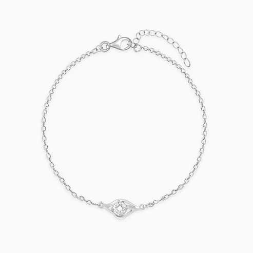 Nitya Silver Falling Dew Bracelet