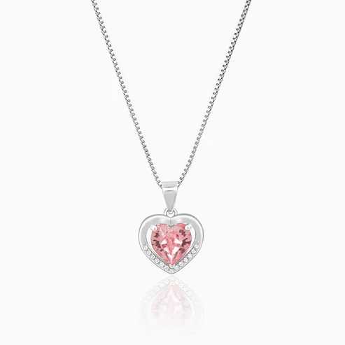 Nitya Silver Valentine Pendant