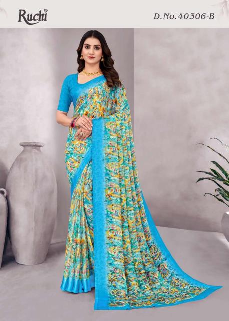 Ruchi Cherry vol 48 catalog surat saree market images 