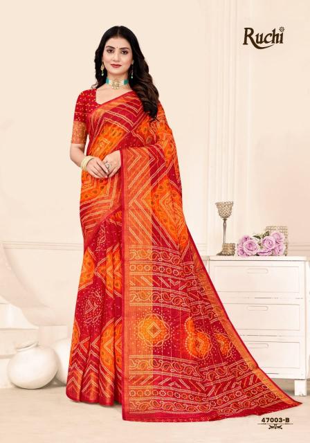 Ruchi Golden Checks vol 2 catalog surat saree market contact number